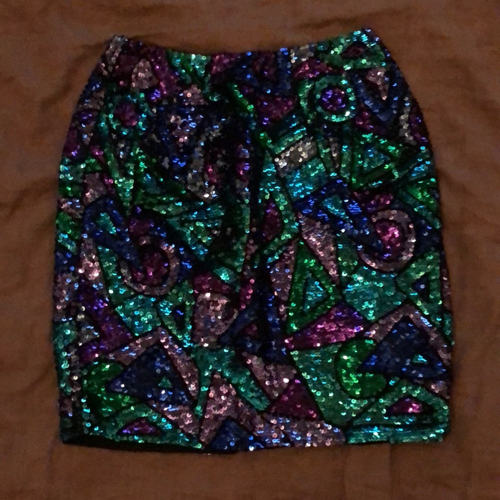 Vintage Sequins Skirt Perfect Condition